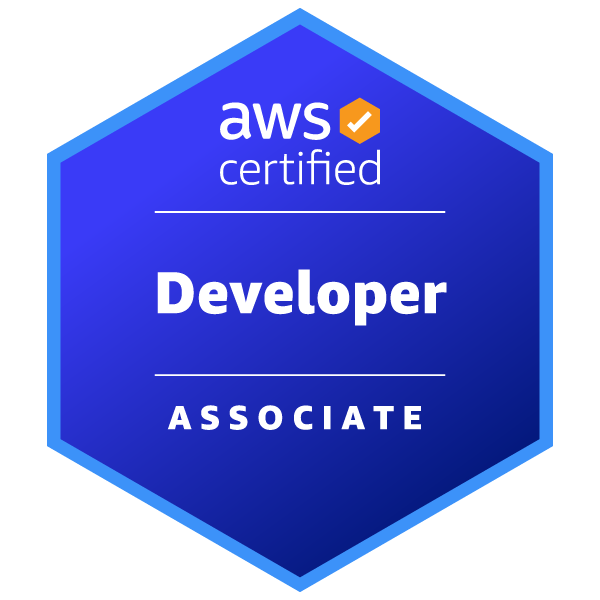 AWS Developer Associate badge