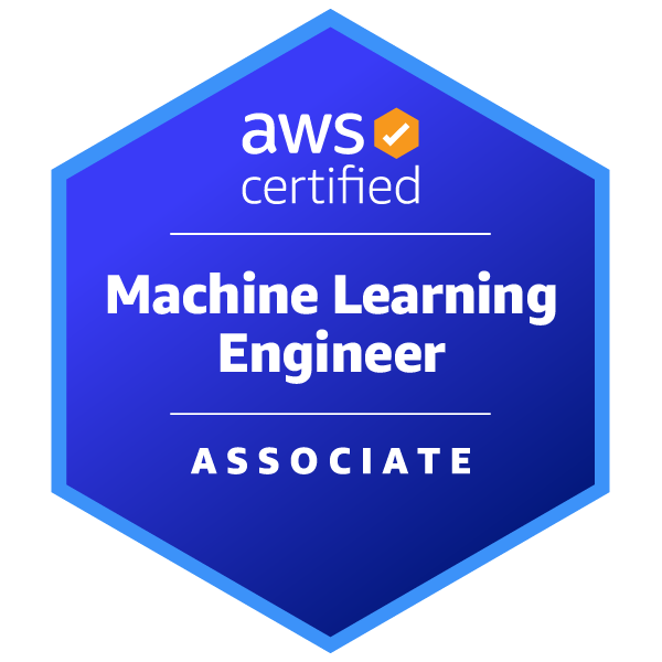 AWS Machine Learning Engineer badge