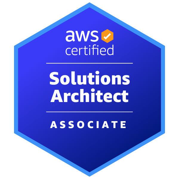 AWS Solutions Architect badge